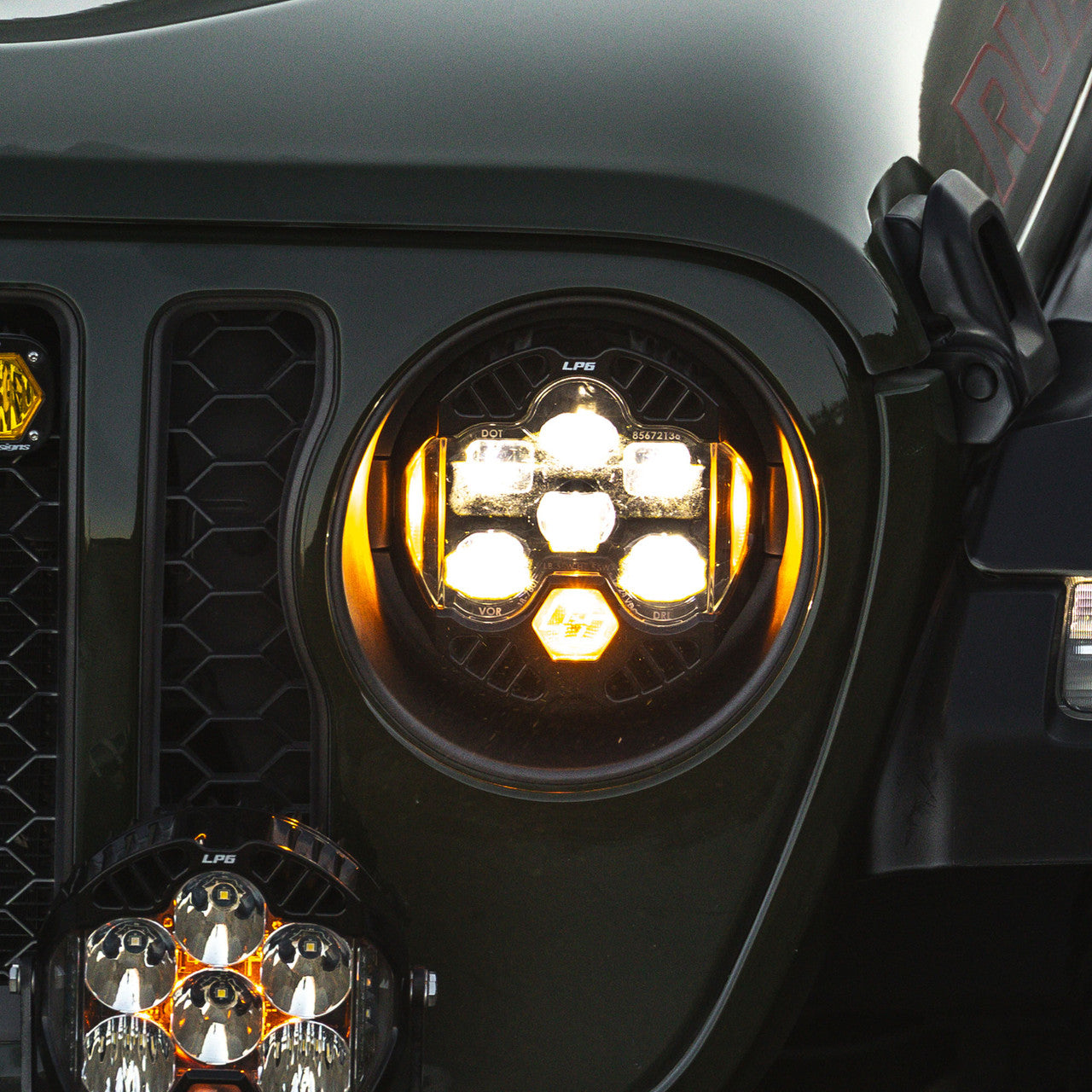 Par de Faros LP6 Baja Design para Jeep Jk, JL-JT