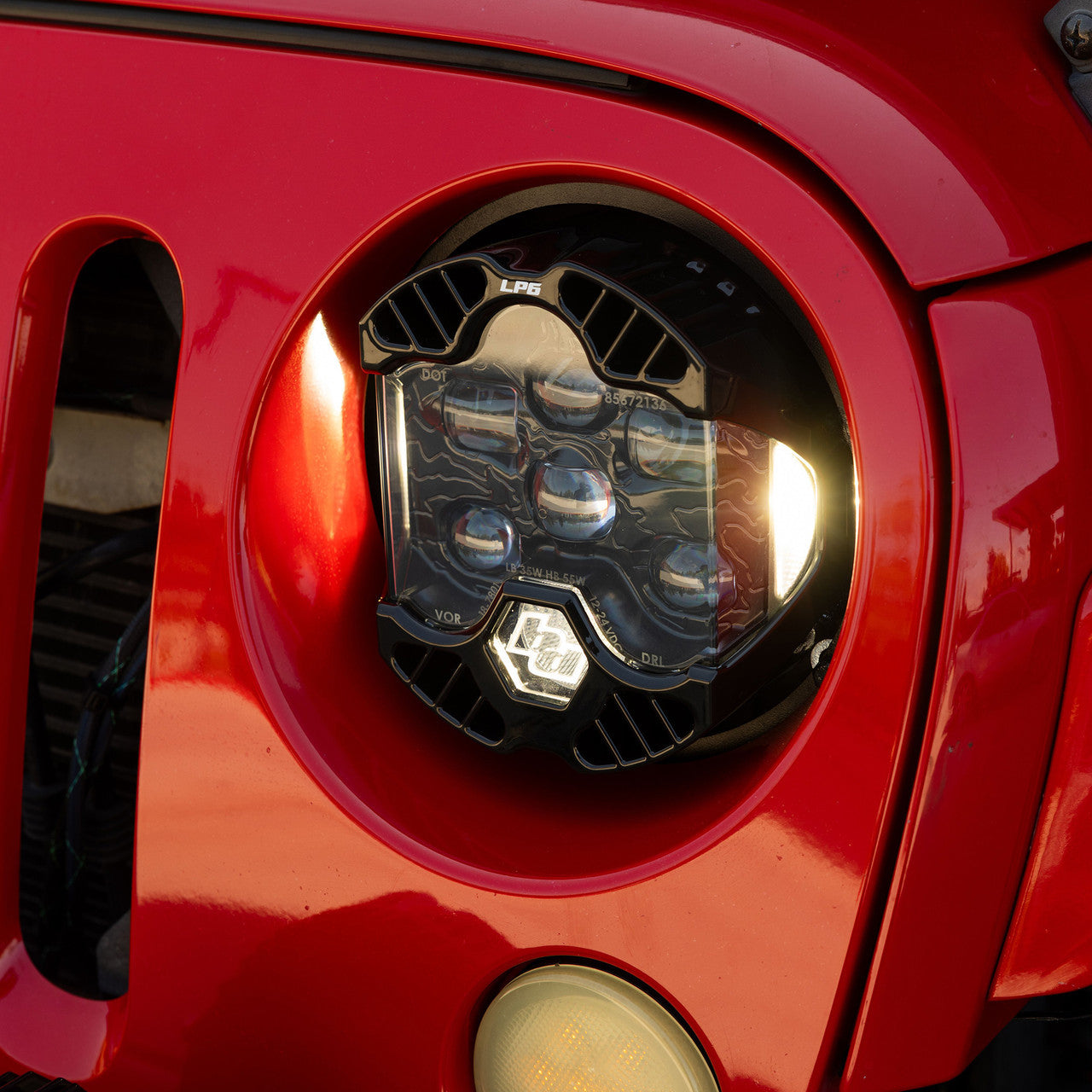 Par de Faros LP6 Baja Design para Jeep Jk, JL-JT