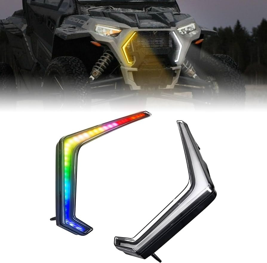 Luces LED Colmillos Lake Whips RGBW para UTV para Can-Am / Polaris