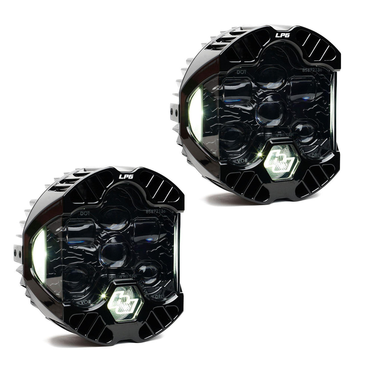 Par de Faros LP6 Baja Design para Jeep Jk, JL-JT