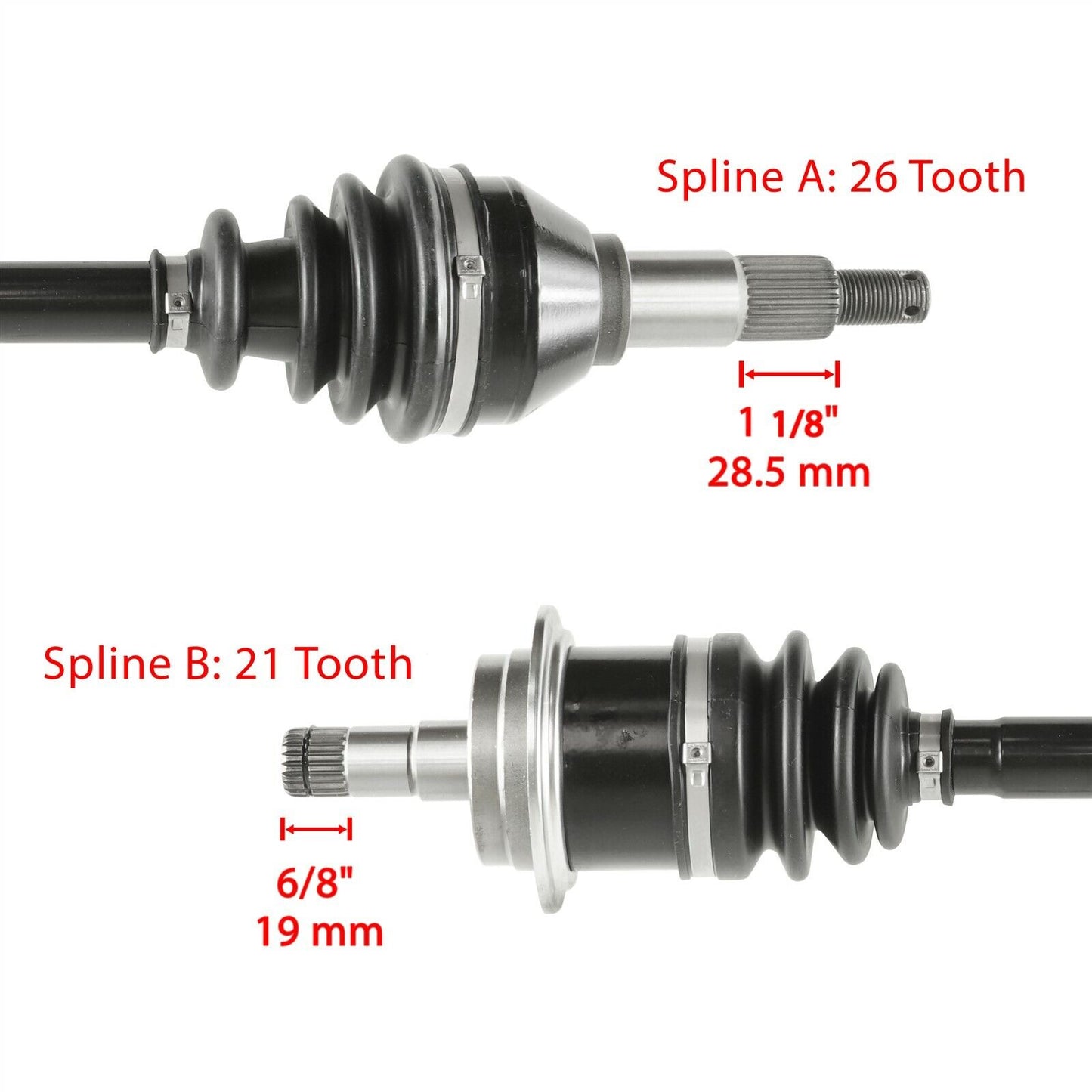 Flecha Homocinetica Delantera Izquierda Outlander Renegade XMR 2013-2018